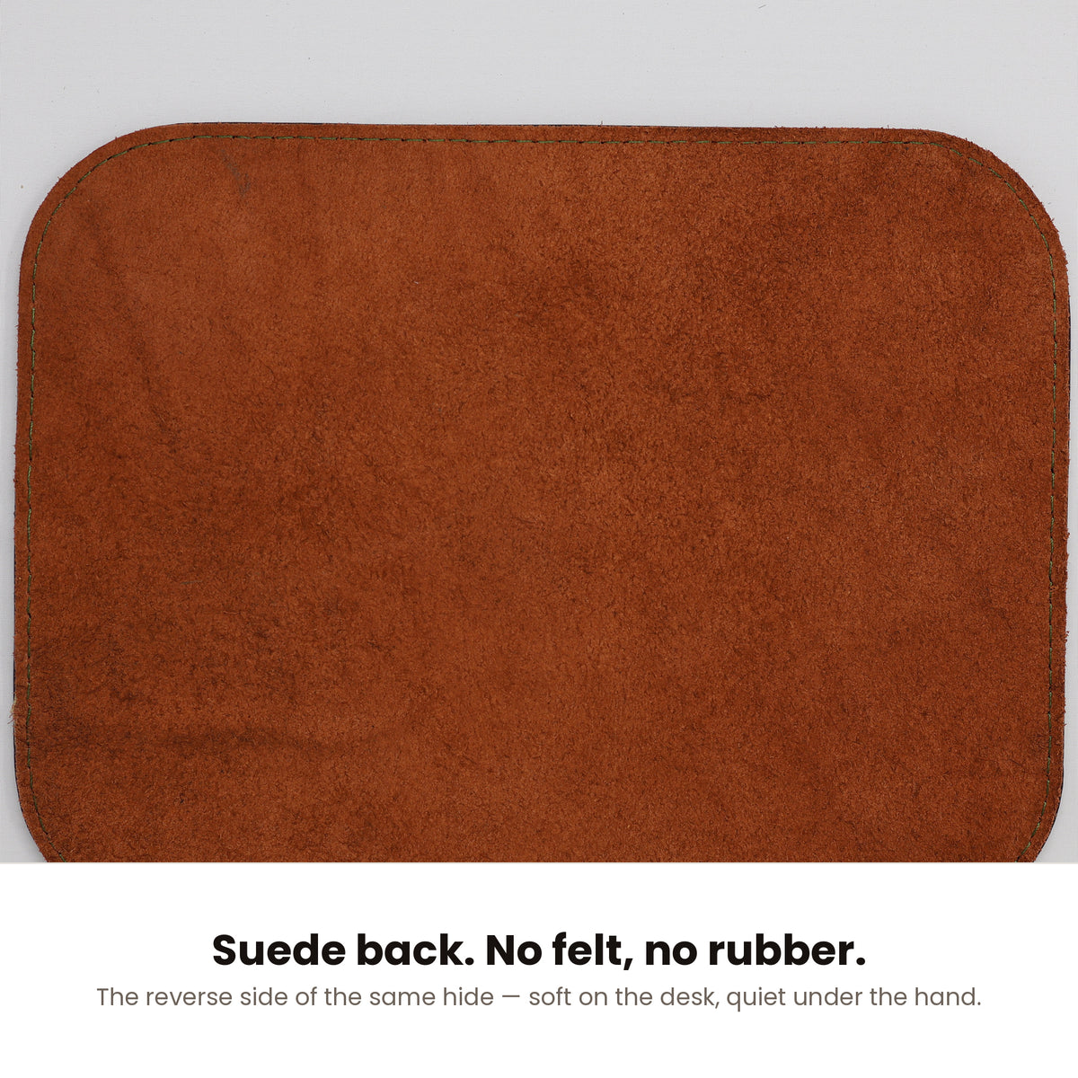 Havee Bolero Mouse Pad for Home or Office Desktop - Genuine Leather Handmade in Colombia