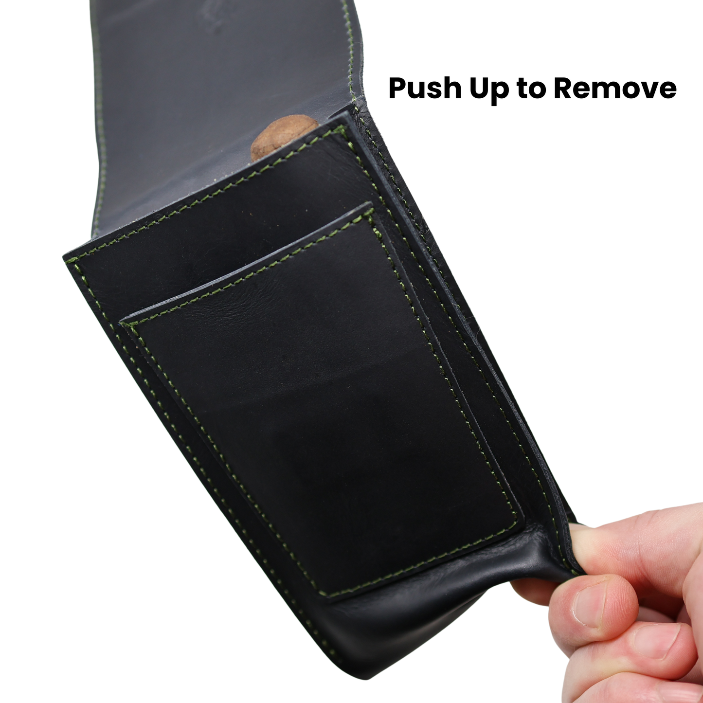 Havee Havanos Three Slot Cigar Case with Cutter Slot and Magnetic Closure