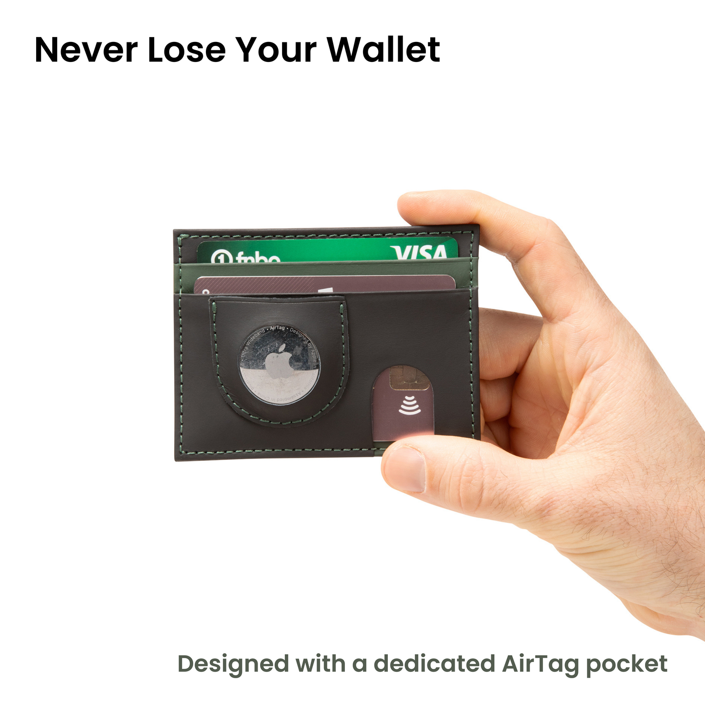 Havee Pico Card Wallet with AirTag Slot and RFID Blocking Protection