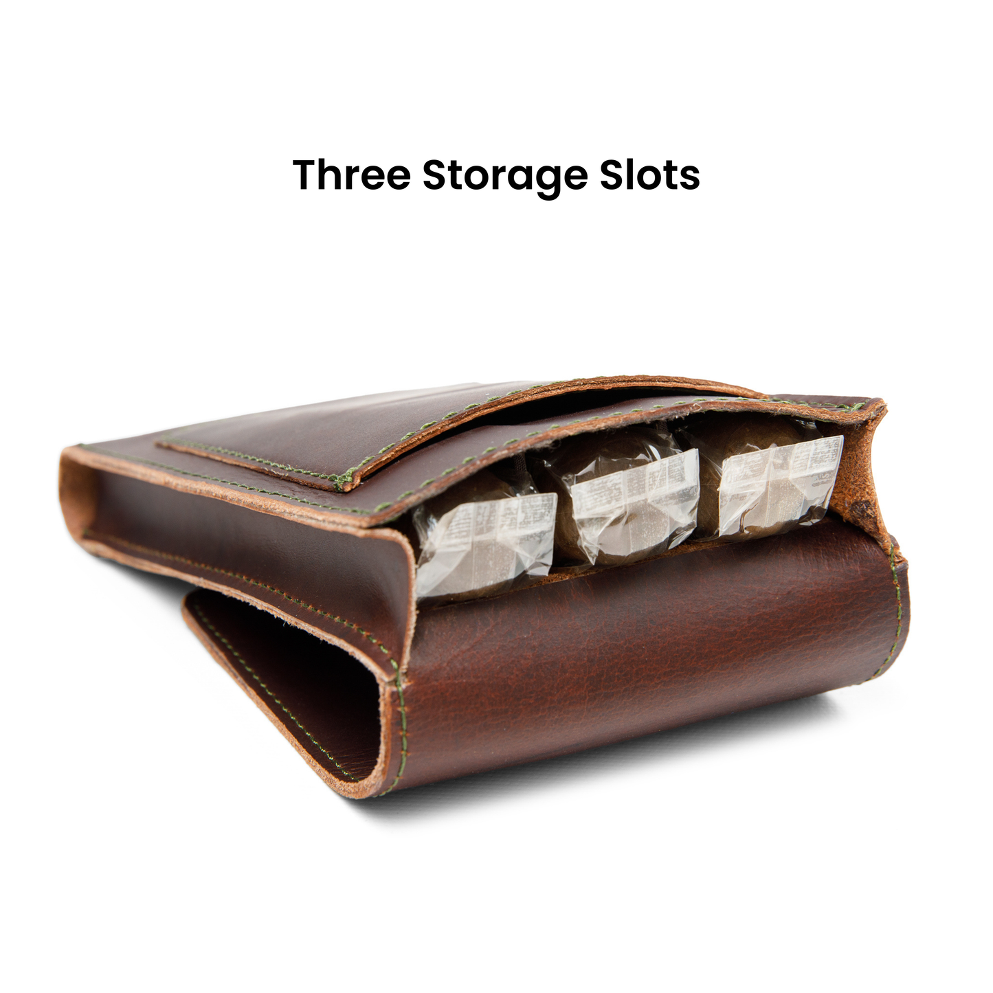 Havee Havanos Three Slot Cigar Case with Cutter Slot and Magnetic Closure