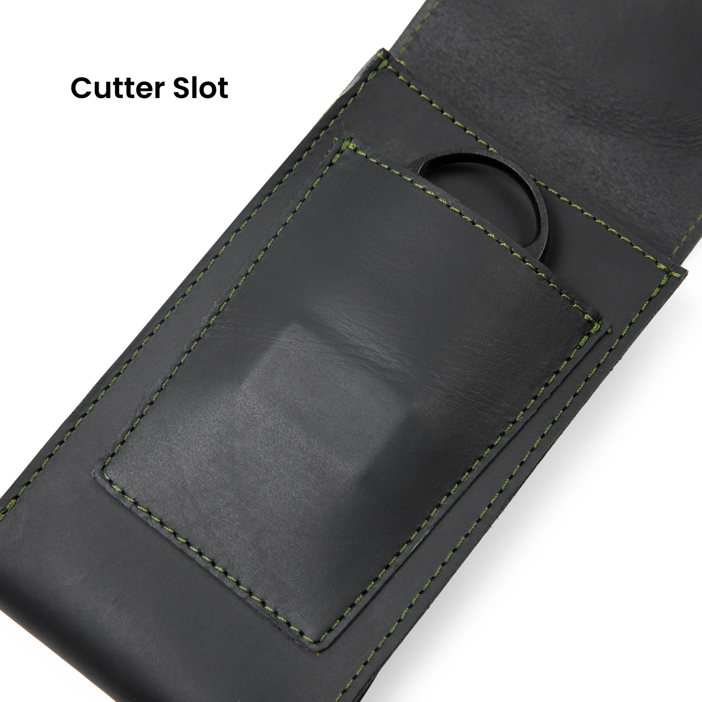 Havee Havanos Three Slot Cigar Case with Cutter Slot and Magnetic Closure