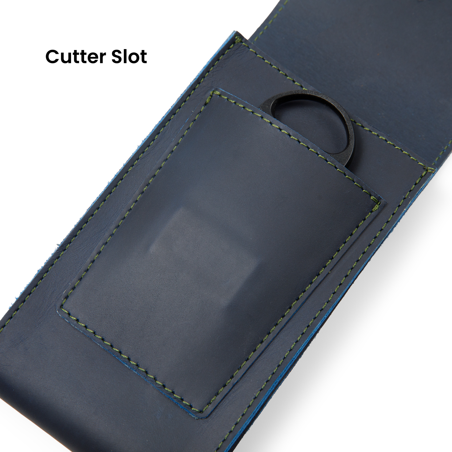 Havee Havanos Three Slot Cigar Case with Cutter Slot and Magnetic Closure