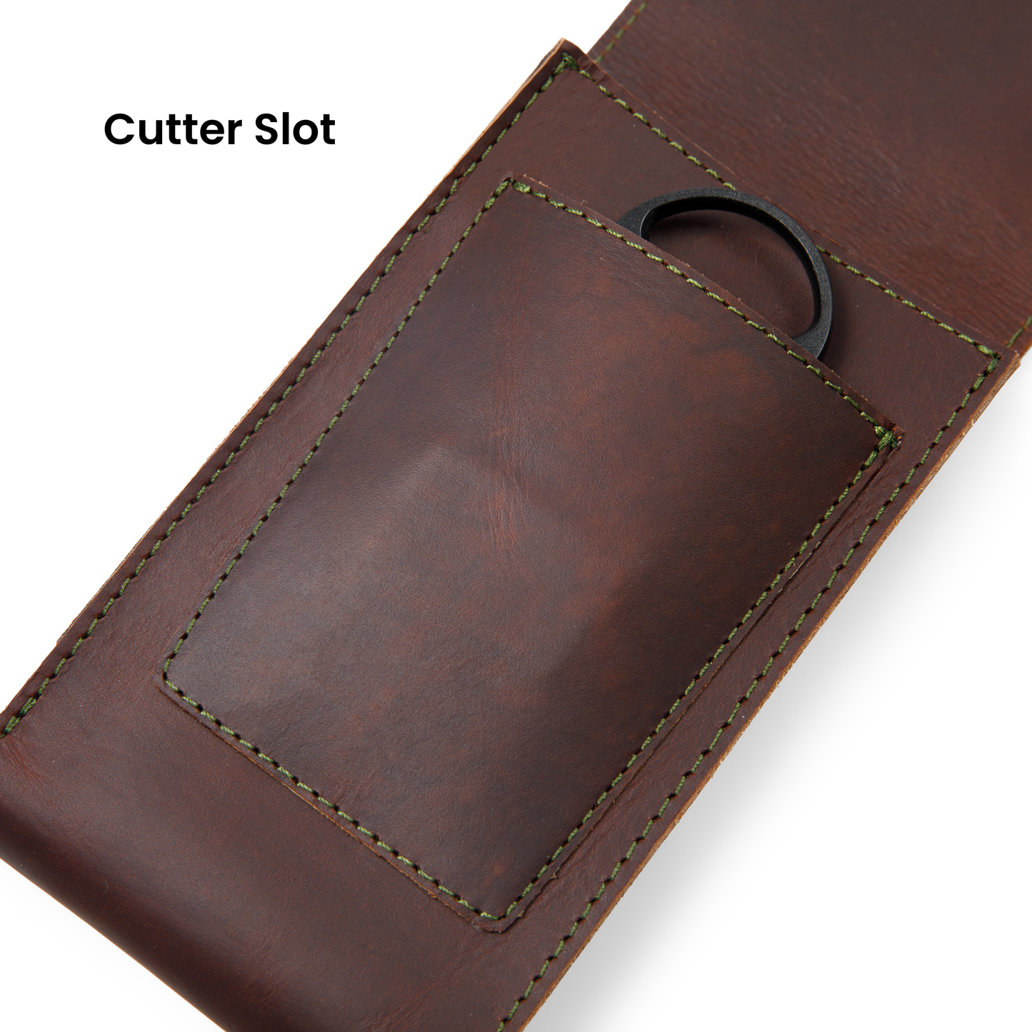 Havee Havanos Three Slot Cigar Case with Cutter Slot and Magnetic Closure