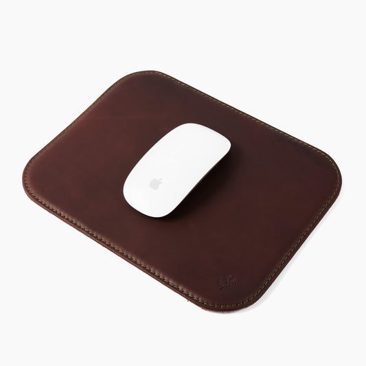 Havee Bolero Mouse Pad for Home or Office Desktop - Genuine Leather Handmade in Colombia