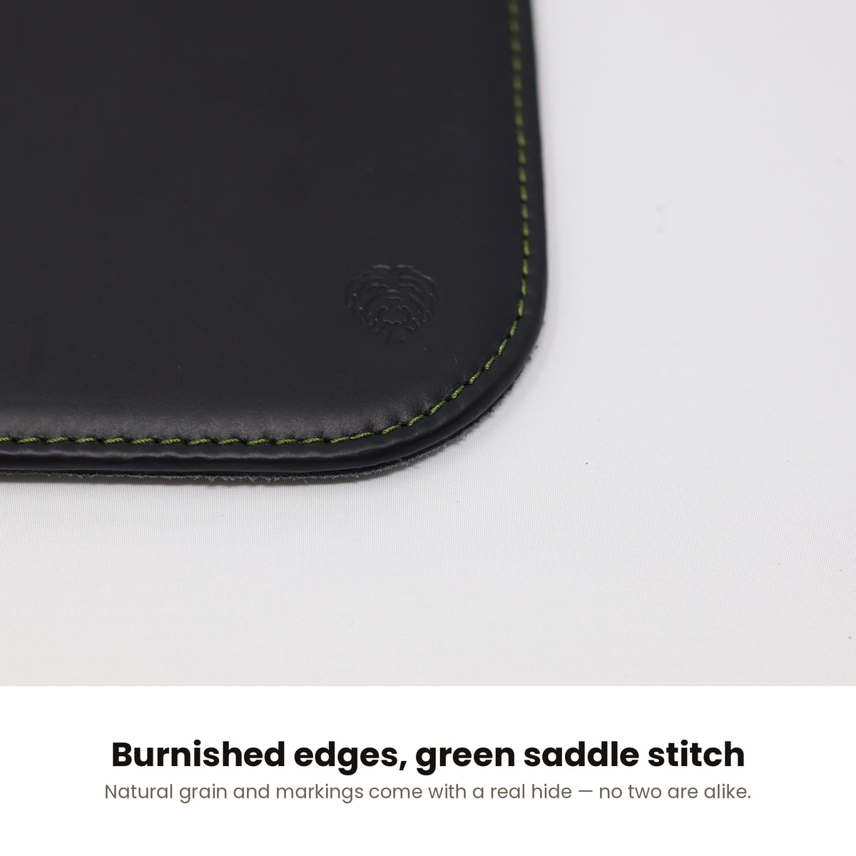Havee Bolero Mouse Pad for Home or Office Desktop - Genuine Leather Handmade in Colombia
