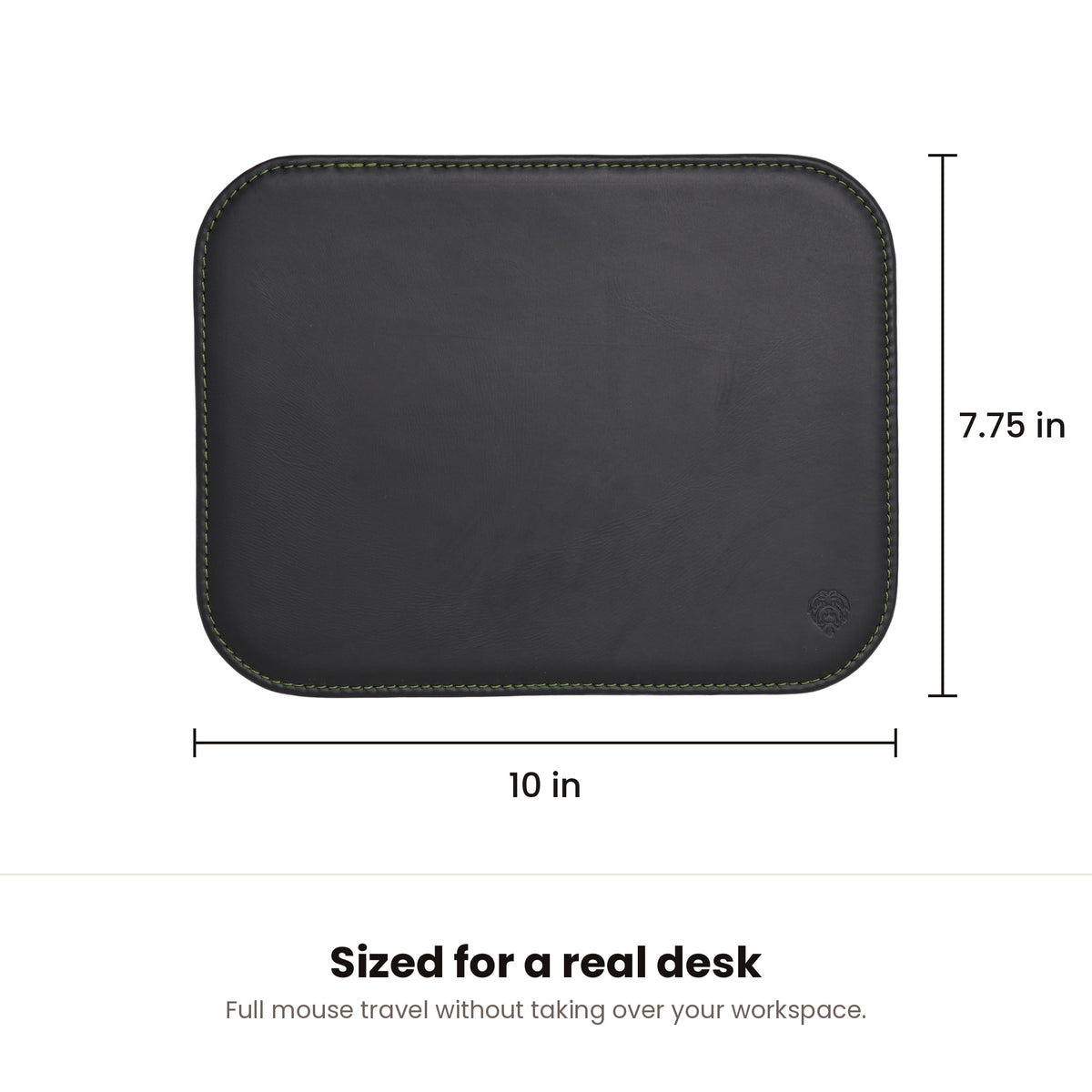 Havee Bolero Mouse Pad for Home or Office Desktop - Genuine Leather Handmade in Colombia