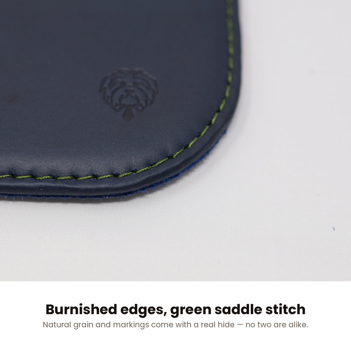 Havee Bolero Mouse Pad for Home or Office Desktop - Genuine Leather Handmade in Colombia