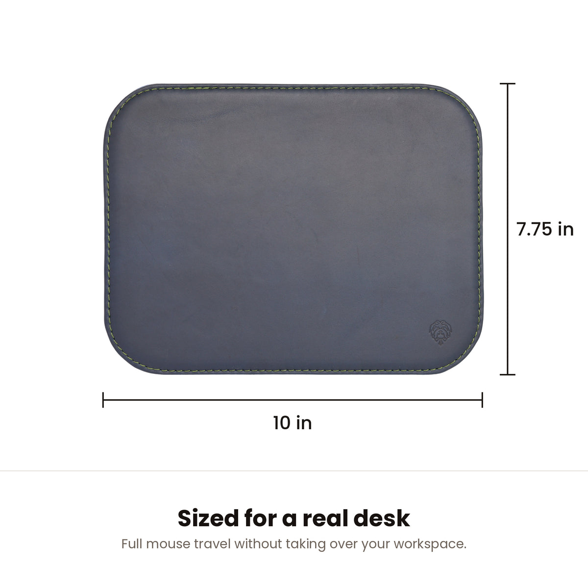 Havee Bolero Mouse Pad for Home or Office Desktop - Genuine Leather Handmade in Colombia